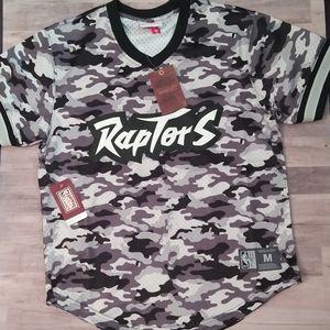 Toronto Raptors Mitchell and Ness Cameo Mesh Shirt